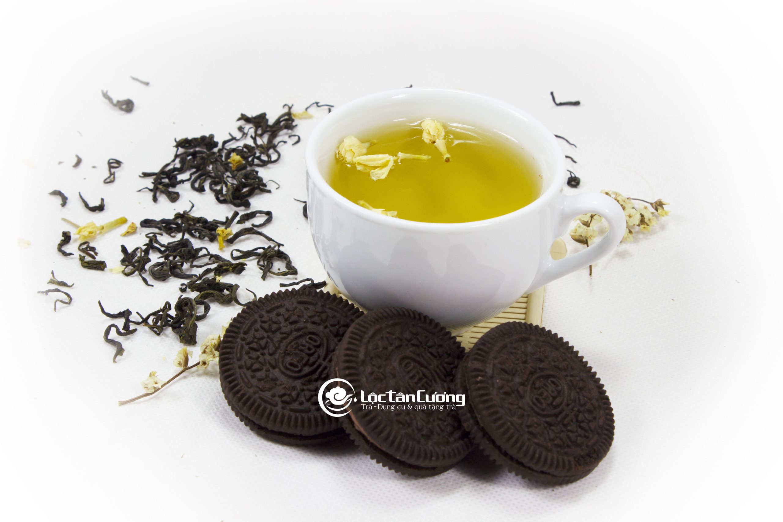 Sản phẩm trà lài ngon của công ty Lộc Tân Cương