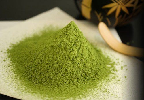 Bột trà xanh Thái Nguyên là loại bột nguyên chất 100% từ lá trà xanh 