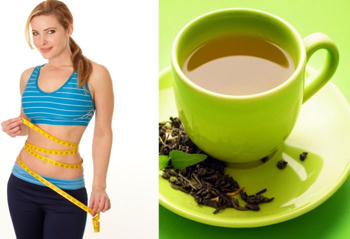 Uống trà xanh giảm cân hiệu quả